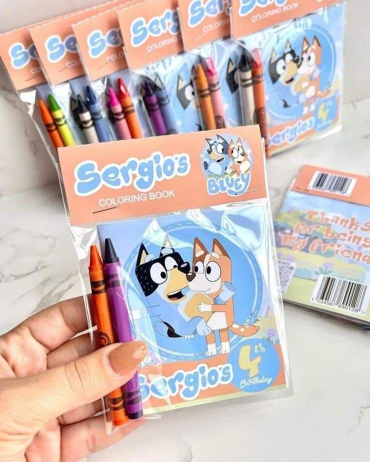 Mini libritos para colorear